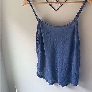 Blue tank top